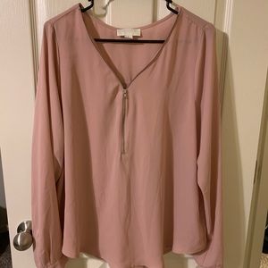 Blush blouse from Forever21